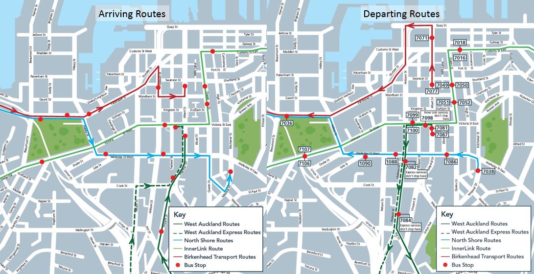 CBD bus changes from Sunday - Greater Auckland