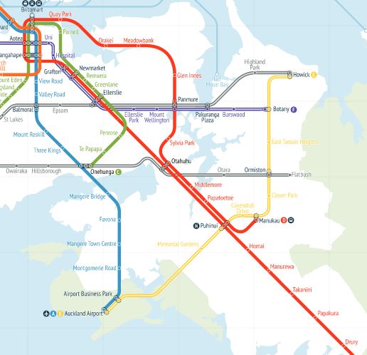 CFN2: Making the most of the rail network - Greater Auckland